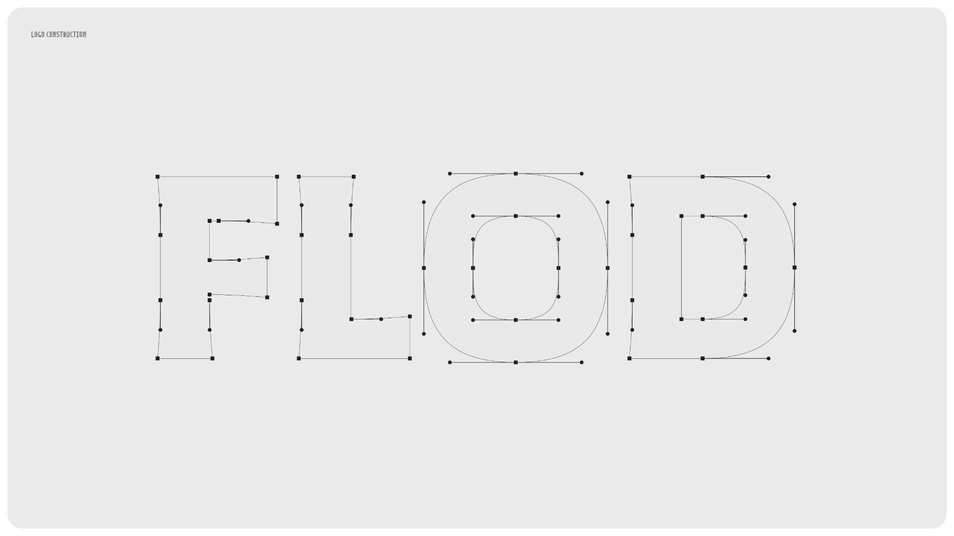 FLOD logo construction